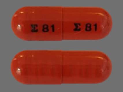 Imprint E 81 E 81 - acitretin 17.5 mg