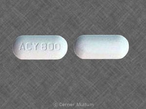 Imprint ACY 800 - acyclovir 800 mg