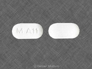 Image 1 - Imprint M A11 - alendronate 35 mg