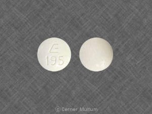 Image 1 - Imprint E 195 - alprazolam 0.5 mg