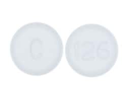 Image 1 - Imprint C 126 - amlodipine 2.5 mg