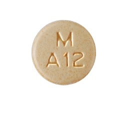 Image 1 - Imprint M A12 - amphetamine/dextroamphetamine 12.5 mg