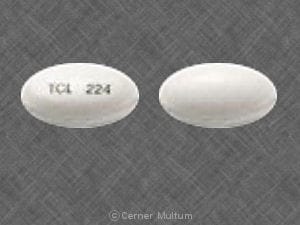 Image 1 - Imprint TCL 224 - aspirin 975 mg