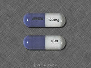 Image 1 - Imprint AVINZA 120 mg 508 - Avinza 120 mg