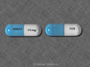 Image 1 - Imprint AVINZA 45 mg 509 - Avinza 45 mg