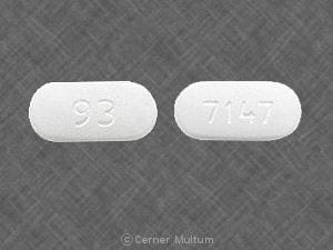 Imprint 93 7147 - azithromycin 600 mg