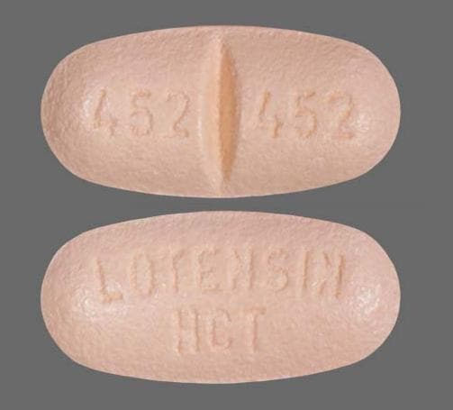 Image 1 - Imprint LOTENSIN HCT 452 452 - Lotensin HCT 10 mg / 12.5 mg