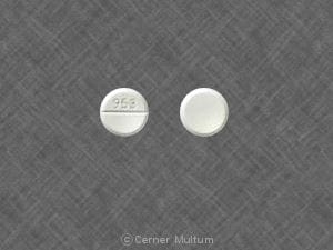 Image 1 - Imprint 953 - bethanechol 25 mg