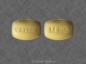 Image 1 - Imprint CALCET MPC - Calcet 500 mg / 10 mcg (400 IU)