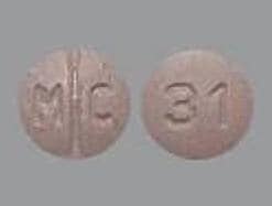 Imprint M C 31 - candesartan 16 mg