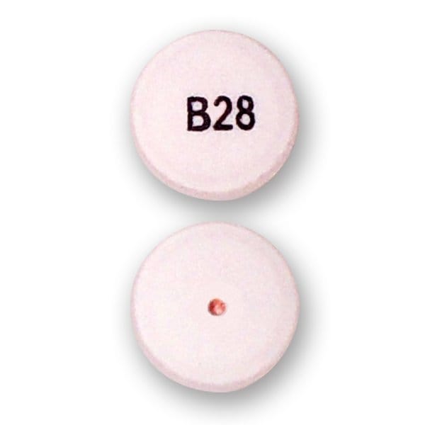 Image 1 - Imprint B28 - carbamazepine 100 mg