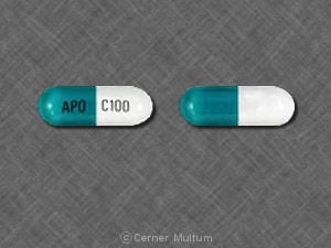 Image 1 - Imprint APO C100 - carbamazepine 100 mg