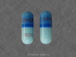 Image 1 - Imprint CARDENE 30MG ROCHE - Cardene 30 mg