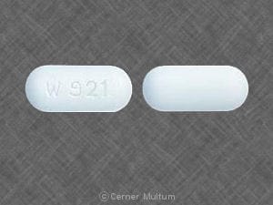 Image 1 - Imprint W921 - cefuroxime 250 mg