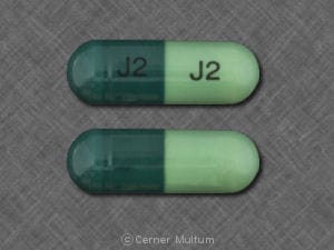 Image 1 - Imprint J2 J2 - cephalexin 500 mg