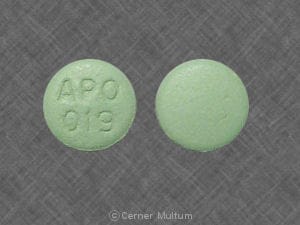 Image 1 - Imprint APO 019 - cimetidine 300 mg