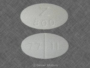 Image 1 - Imprint Z 800 77 11 - cimetidine 800 mg