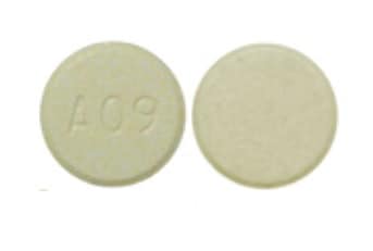 Image 1 - Imprint A09 - clozapine 150 mg