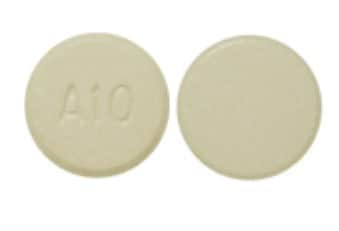 Image 1 - Imprint A10 - clozapine 200 mg