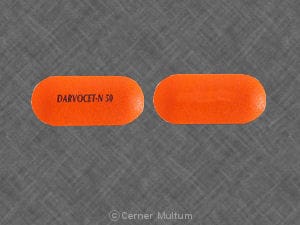Image 1 - Imprint Darvocet-N 50 - Darvocet-N 50 325 mg / 50 mg