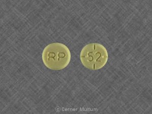 Image 1 - Imprint RP 52 - Dextrostat 10 mg