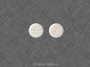 Image 1 - Imprint Z 3925 2 - diazepam 2 mg