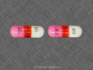 Image 1 - Imprint 44 107 44 107 - diphenhydramine 25 mg