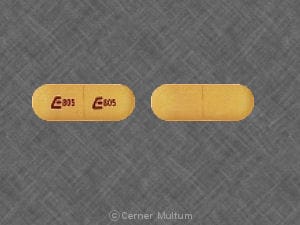 Image 1 - Imprint E805 E805 - doxycycline monohydrate 50 mg