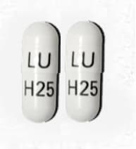 Image 1 - Imprint LU H25 - duloxetine 40 mg