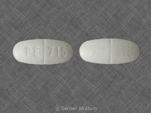 Image 1 - Imprint PE 715 - Duraphen II DM 20 mg-800 mg-20 mg