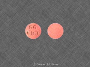 Image 1 - Imprint GG 483 - enalapril 10 mg