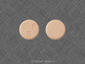 Image 1 - Imprint ELP 5 - enalapril 5 mg
