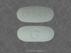 Image 1 - Imprint G ET 500 - etodolac 500 mg