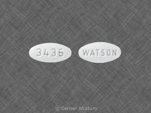 Image 1 - Imprint 3436 WATSON - furosemide 20 mg