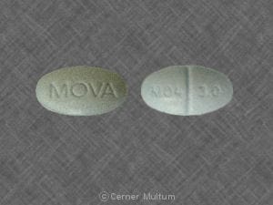 Image 1 - Imprint MOVA MO4 3.0 - glyburide 3 mg