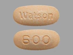 Image 1 - Imprint Watson 600 - guaifenesin/pseudoephedrine guaifenesin 600 mg / pseudoephedrine hydrochloride 60 mg