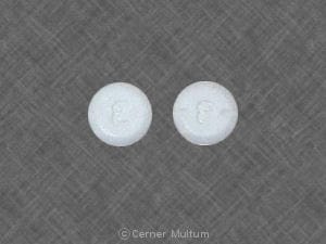 Image 1 - Imprint E 8 - hydromorphone 8 mg