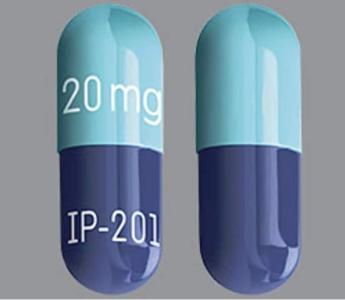 Image 1 - Imprint IP 201 20 mg - indomethacin 20 mg