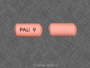 Image 1 - Imprint PALI 9 - Invega 9 mg