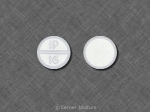 Image 1 - Imprint IP 16 - lorazepam 1 mg