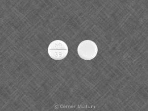 Image 1 - Imprint MP 39 - lorazepam 1 mg