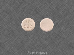 Image 1 - Imprint MP 532 - lovastatin 10 mg