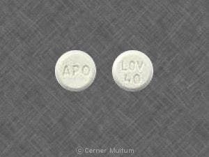 Image 1 - Imprint LOV 40 APO - lovastatin 40 mg