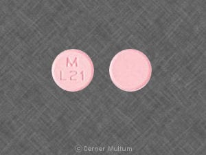 Image 1 - Imprint M L21 - lovastatin 40 mg