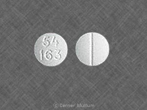 Image 1 - Imprint 54 163 - meperidine 100 mg
