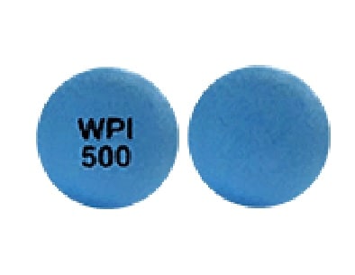 Image 1 - Imprint WPI 500 - metformin 500 mg