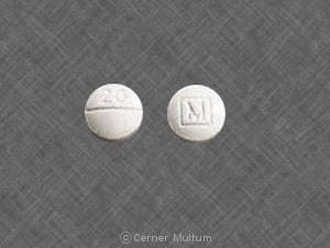 Image 1 - Imprint M 20 - methylphenidate 20 mg