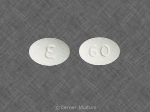 Image 1 - Imprint 60 E - morphine 60 mg