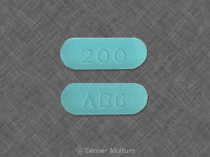 Image 1 - Imprint ABG 200 - morphine 200 mg