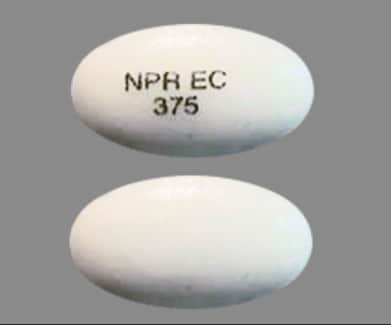 Image 1 - Imprint NPR EC 375 - EC-Naprosyn 375 mg